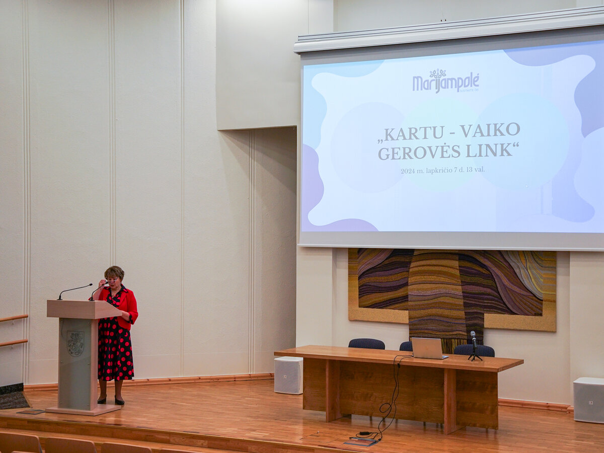 Konferencija „Kartu – vaiko gerovės link“ suvienijo bendruomenės narius