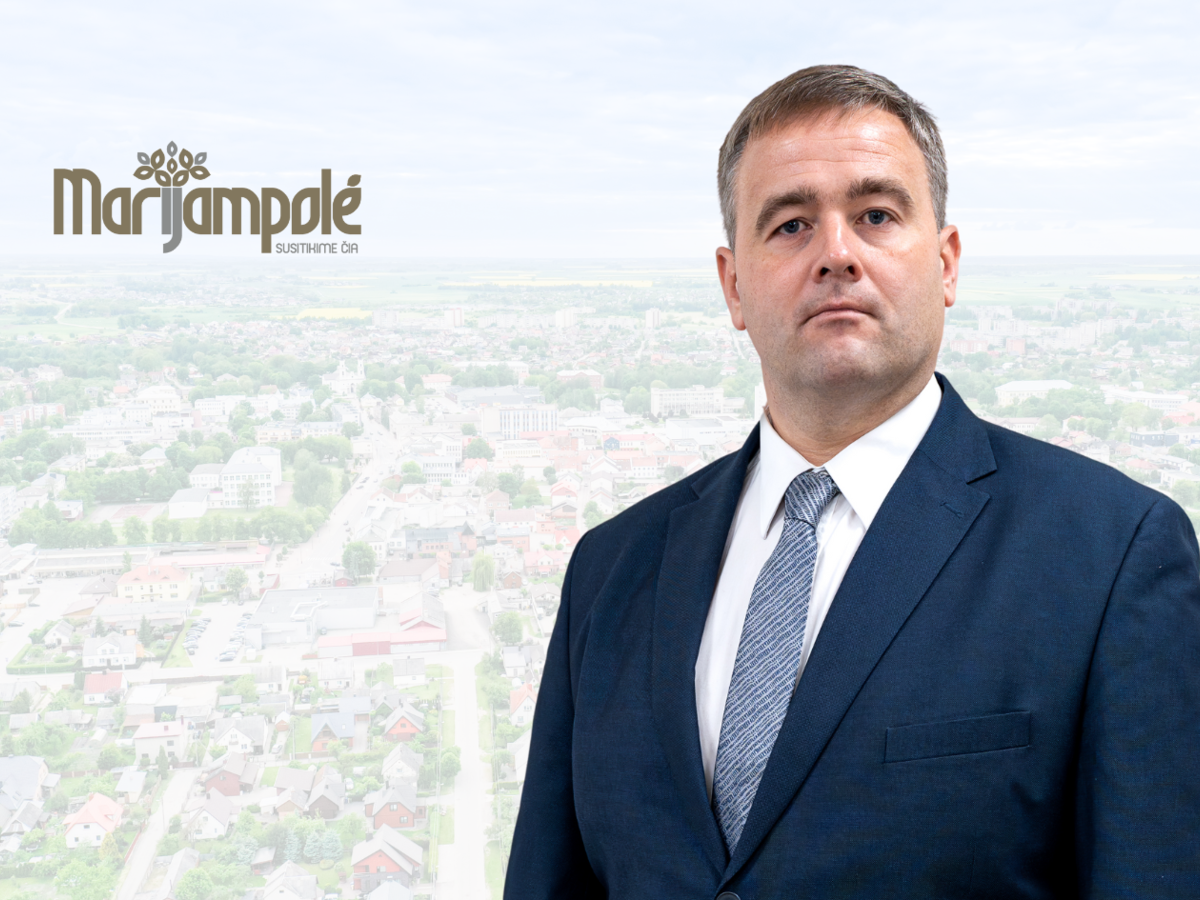 Nerijus Mašalaitis – naujasis Marijampolės savivaldybės administracijos vadovas