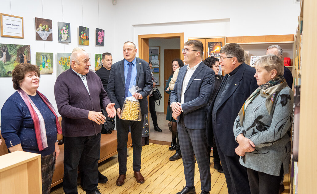 Šunskų biblioteka atveria duris atnaujintoje kultūros ir bendruomeniškumo erdvėje