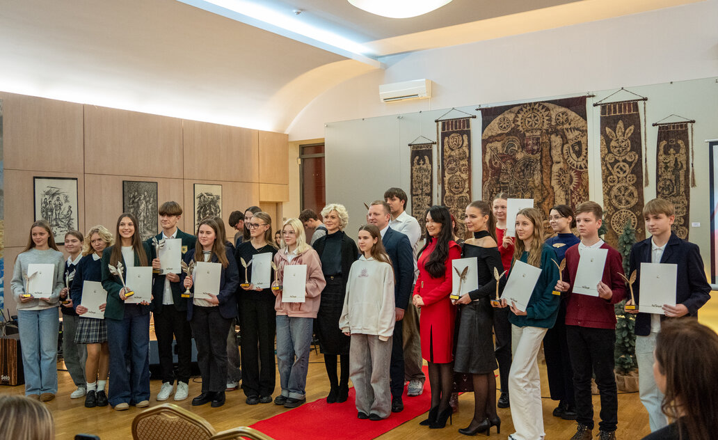  Pagerbti Marijampolės mokinių tarybų lyderiai