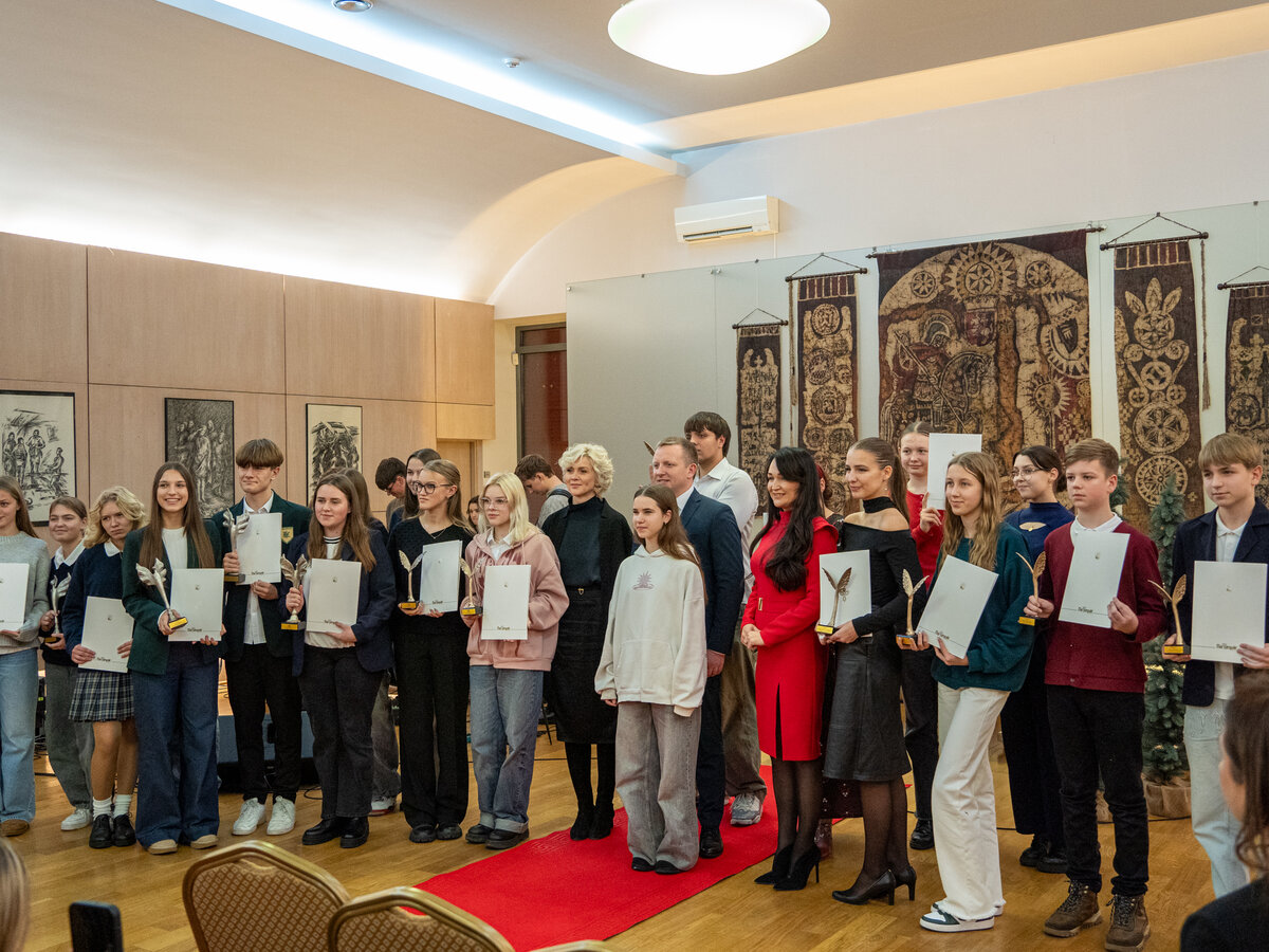  Pagerbti Marijampolės mokinių tarybų lyderiai