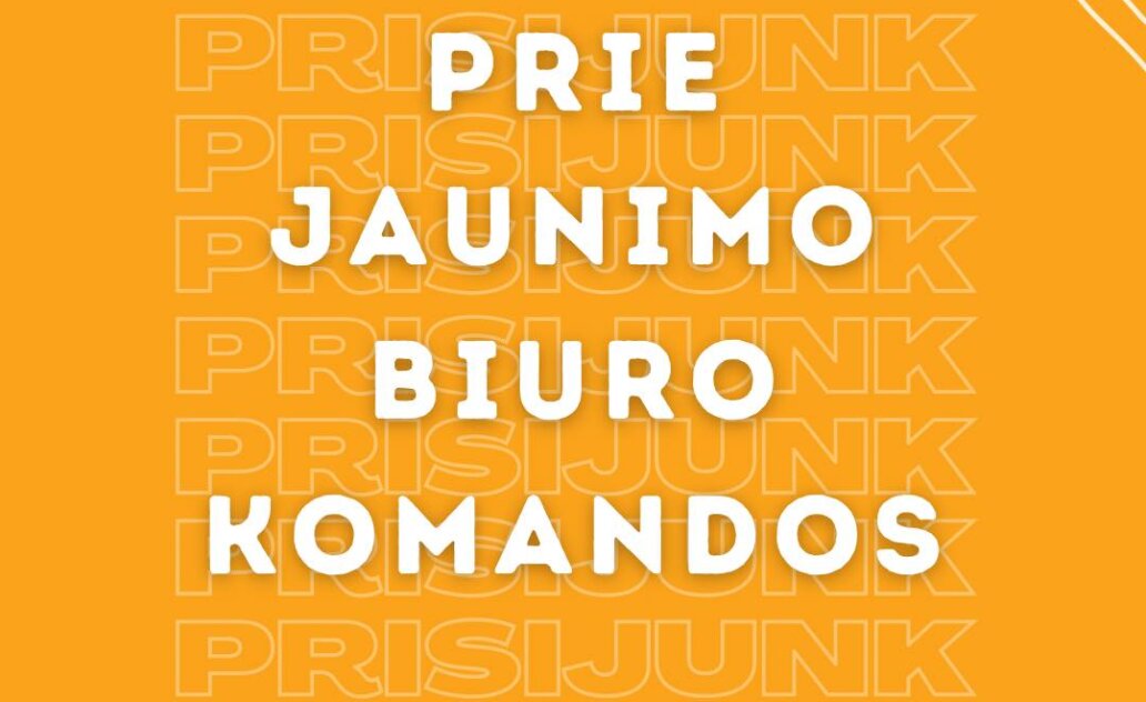 Kviečiame prisijungti prie jaunimo biuro