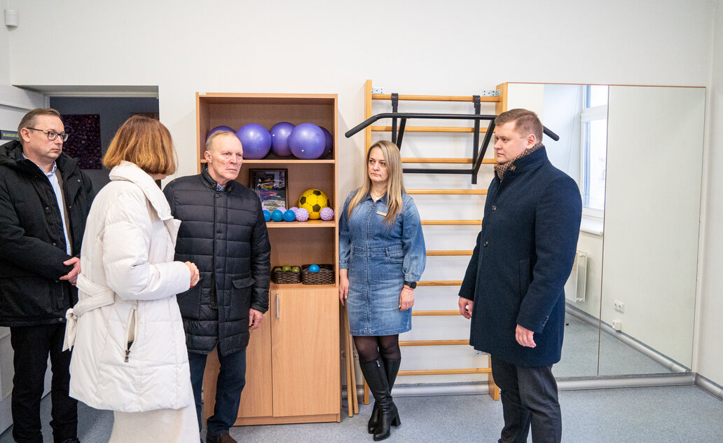 Vizitas į gydymo įstaigas: aptartos teikiamos paslaugos, projektai ir ateities planai