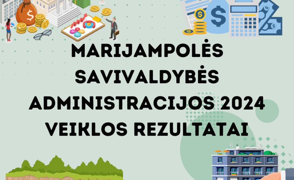 2024-ieji Marijampolėje: Savivaldybės administracijos darbo rezultatai
