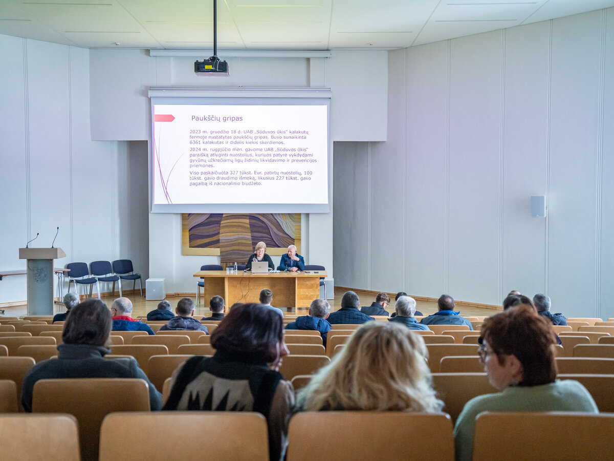 Marijampolės ūkininkai aptarė 2024 metų rezultatus ir naujoves