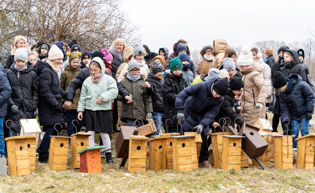 Inkilų kėlimo tradicija suvienijo gamtos mylėtojus
