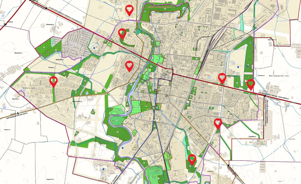 Marijampolė – vis žalesnė ir jaukesnė