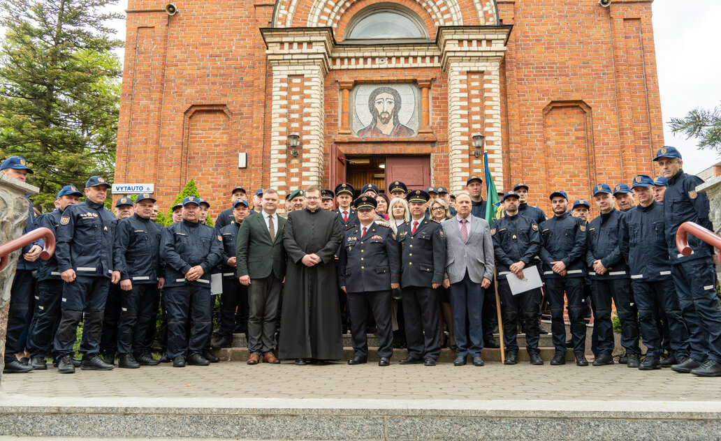 Šv. Florijono dienos proga – padėkos ugniagesiams už nepriekaištingą tarnybą