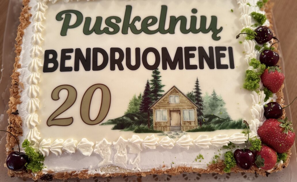 Gegužinė Puskelniuose – bendrystės, dainų ir padėkų vakaras