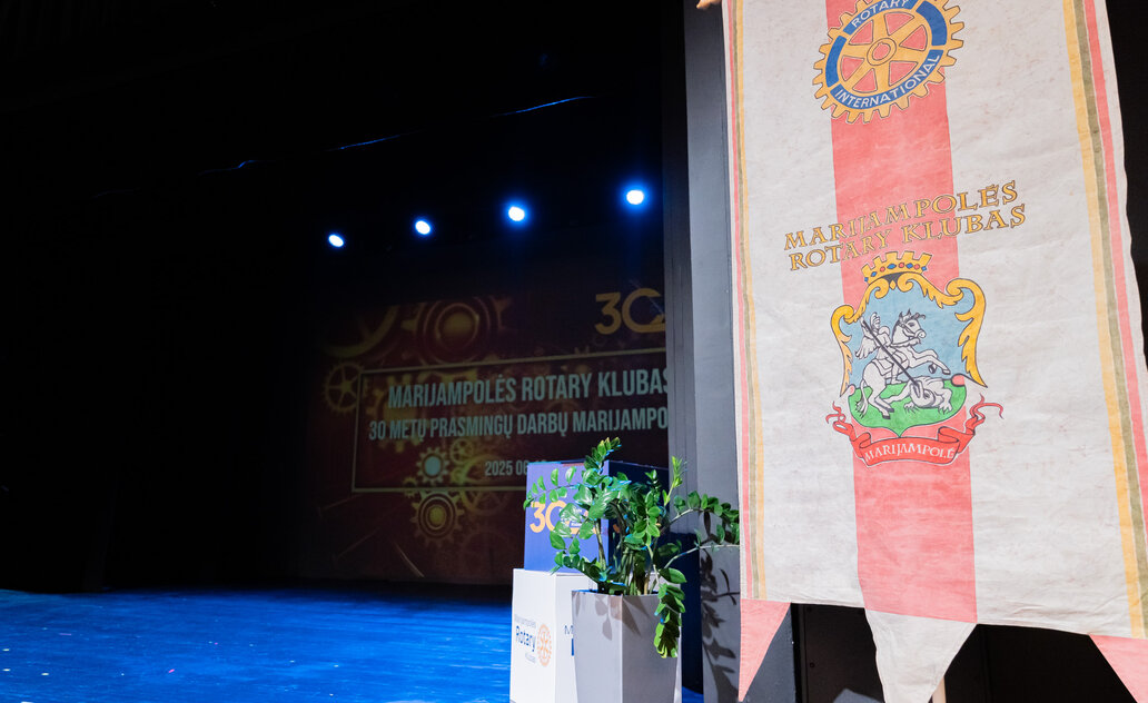 Marijampolės Rotary klubui – 30 metų! 