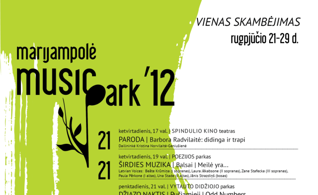 Dvyliktajame Marijampolė Music Park festivalyje atsivers dar viena įspūdinga koncertinė erdvė