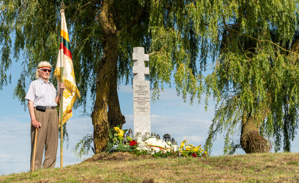 Atminimo ženklas Tauro apygardos Vytauto rinktinės partizanams – liudijimas apie laisvės kainą