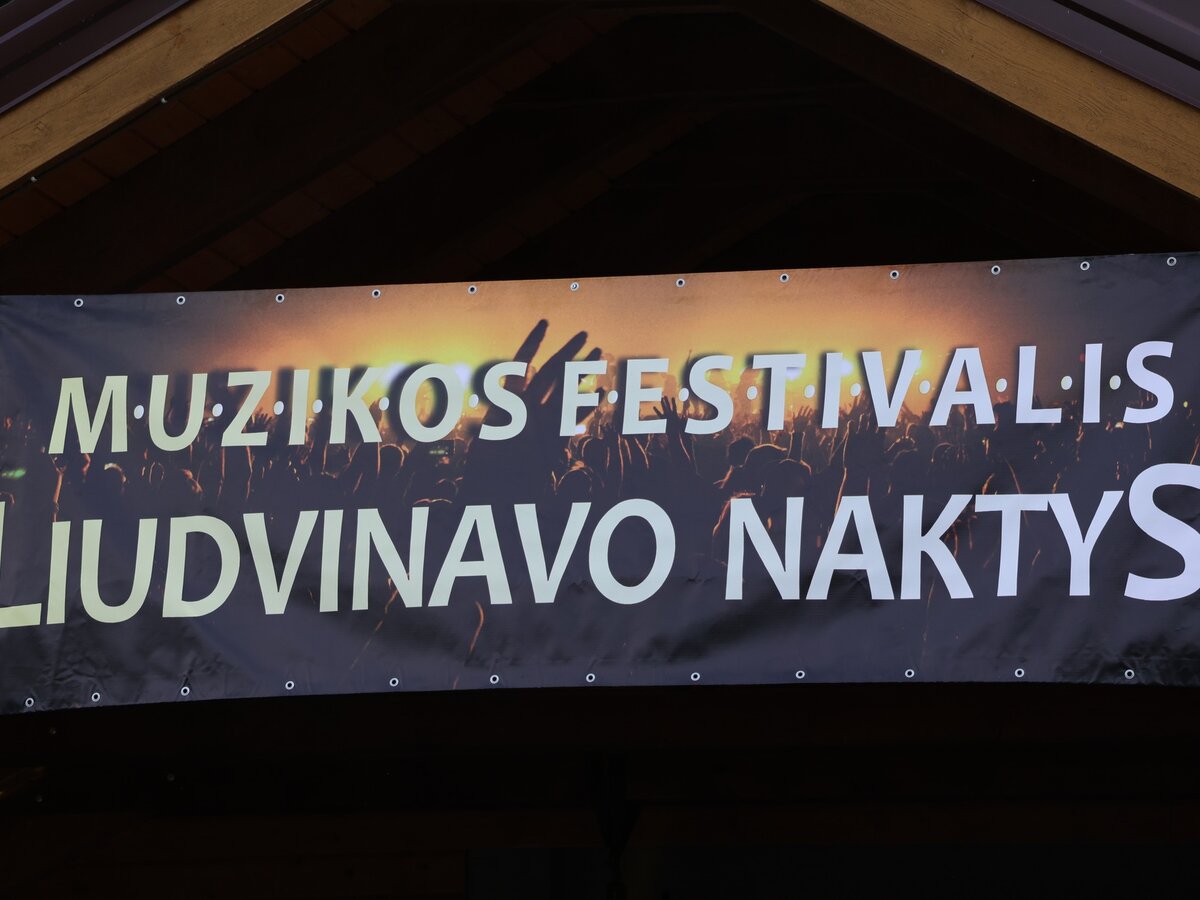 „Liudvinavo naktys“ – muzika po atviru dangumi