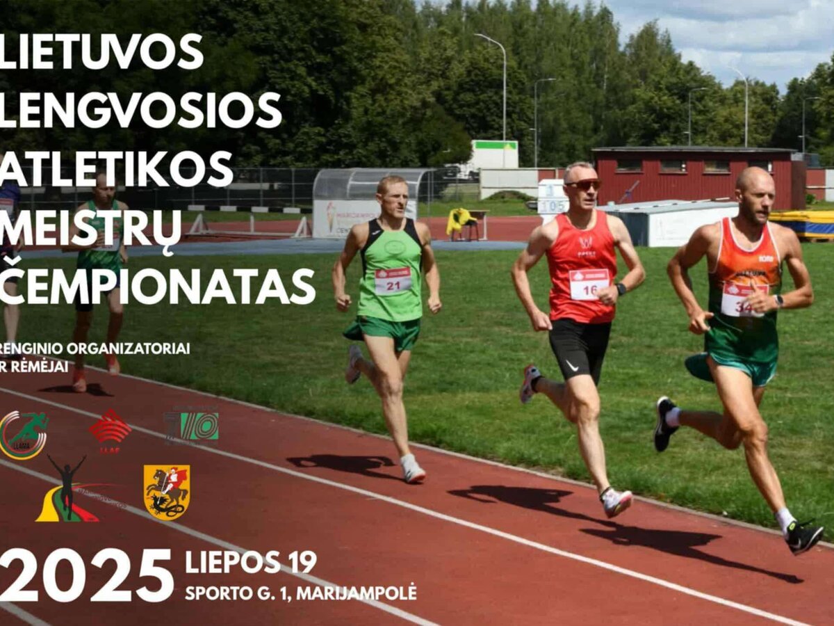 Prasidėjo registracija į lengvosios atletikos meistrų čempionatą Marijampolėje!