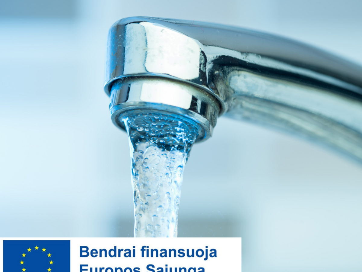 Projektas „Geriamojo vandens tiekimo ir nuotekų tvarkymo paslaugų plėtra bei kokybės gerinimas...