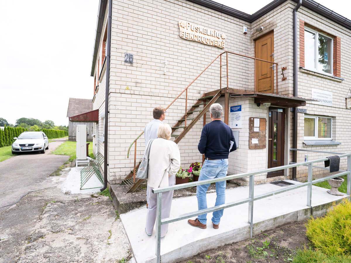 Atnaujinama Puskelnių bibliotekos erdvė – žmonėms ir bendrystei