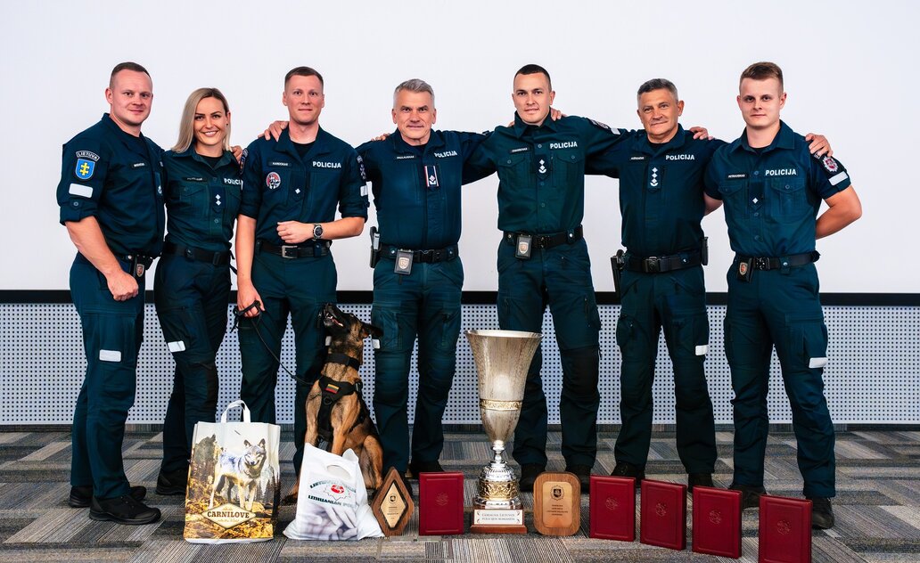 Didžiulė pergalė – geriausia Lietuvos policijos komanda vėl iš Marijampolės! 
