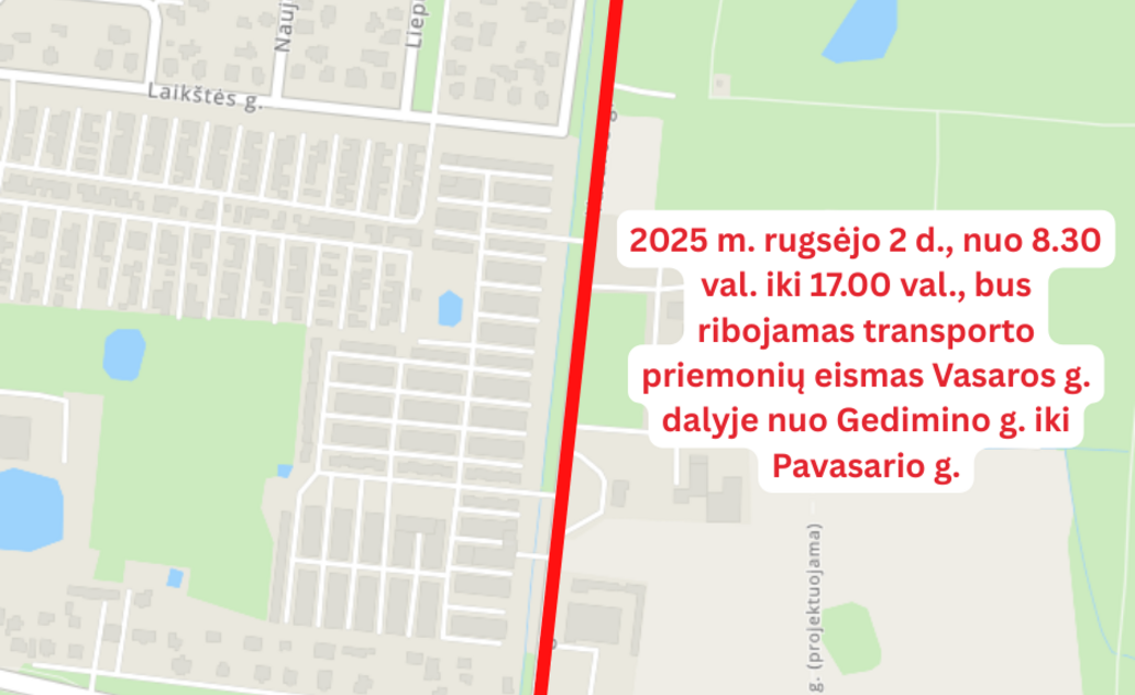 Informacija gyventojams
