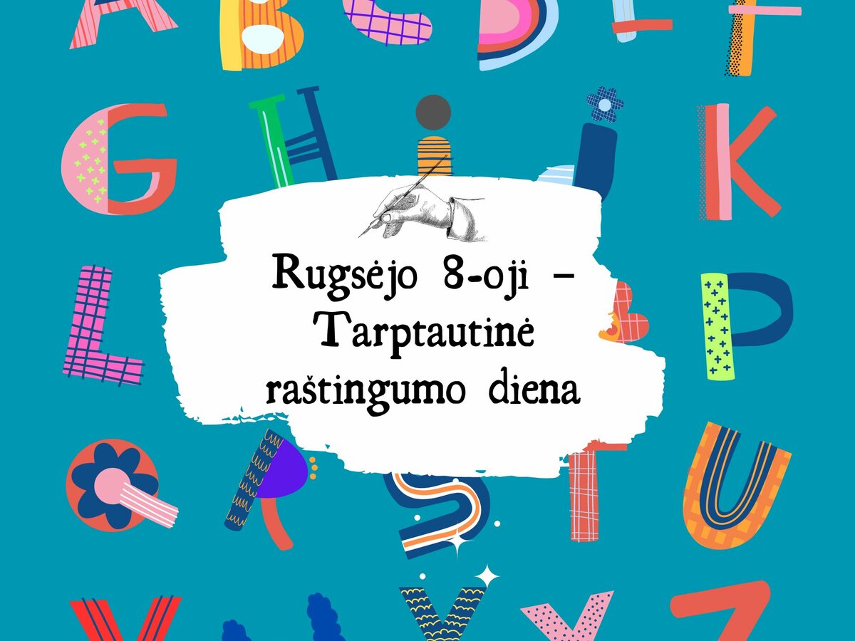 Tarptautinę raštingumo dieną kviečiame paminėti dalyvaujant viktorinoje