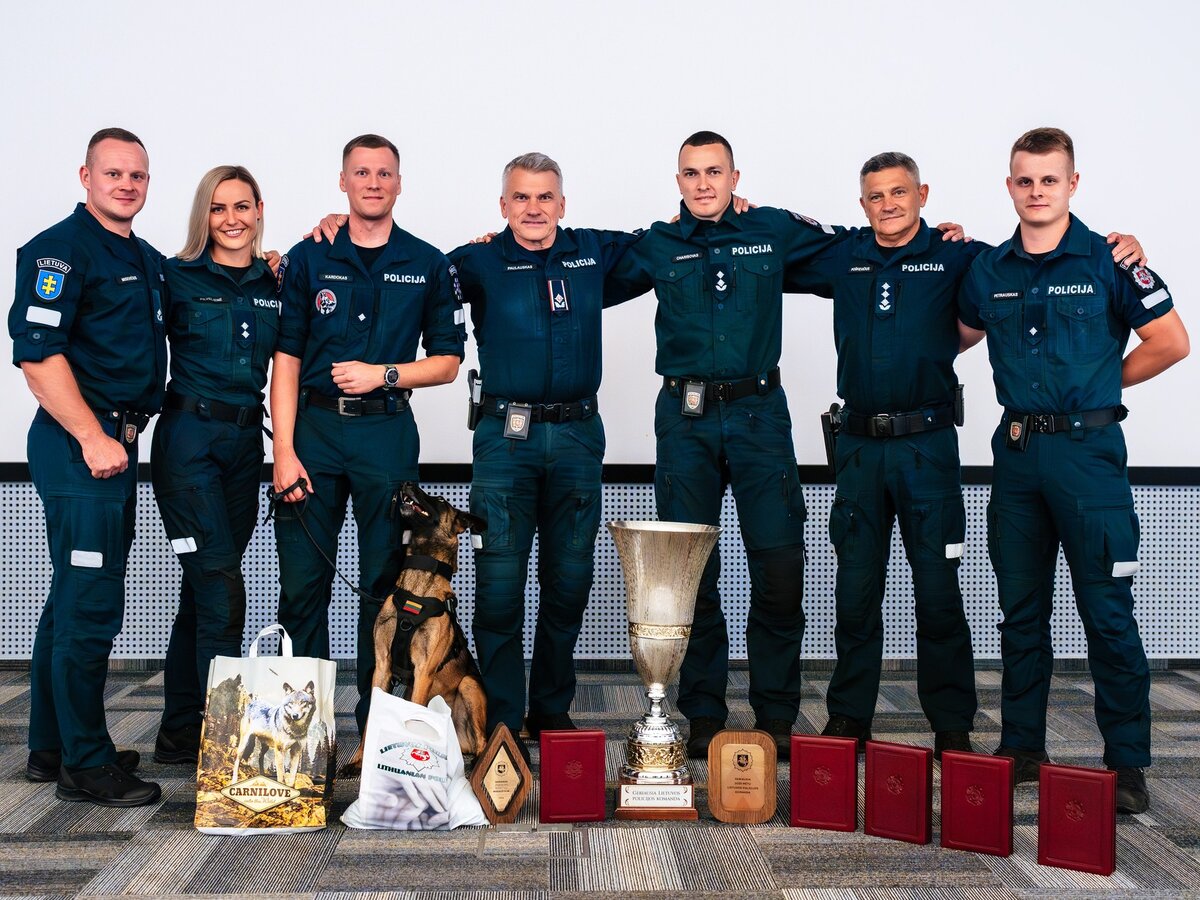 Didžiulė pergalė – geriausia Lietuvos policijos komanda vėl iš Marijampolės! 