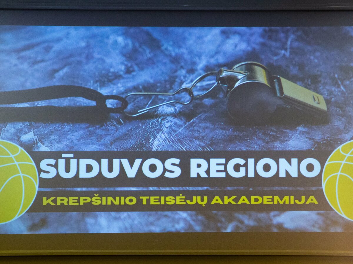 Sūduvos regiono krepšinio teisėjų akademija kviečia mokytis teisėjavimo