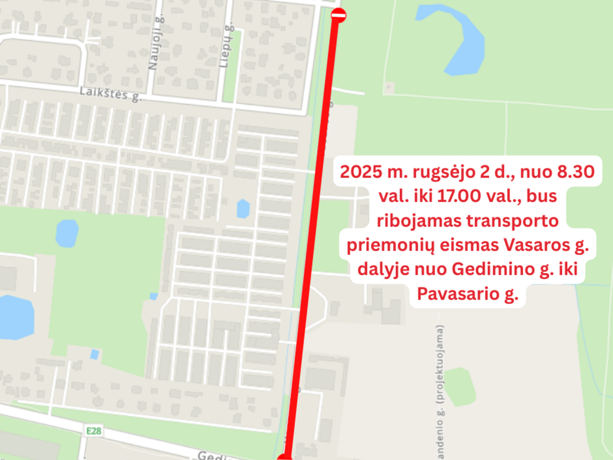 Informacija gyventojams