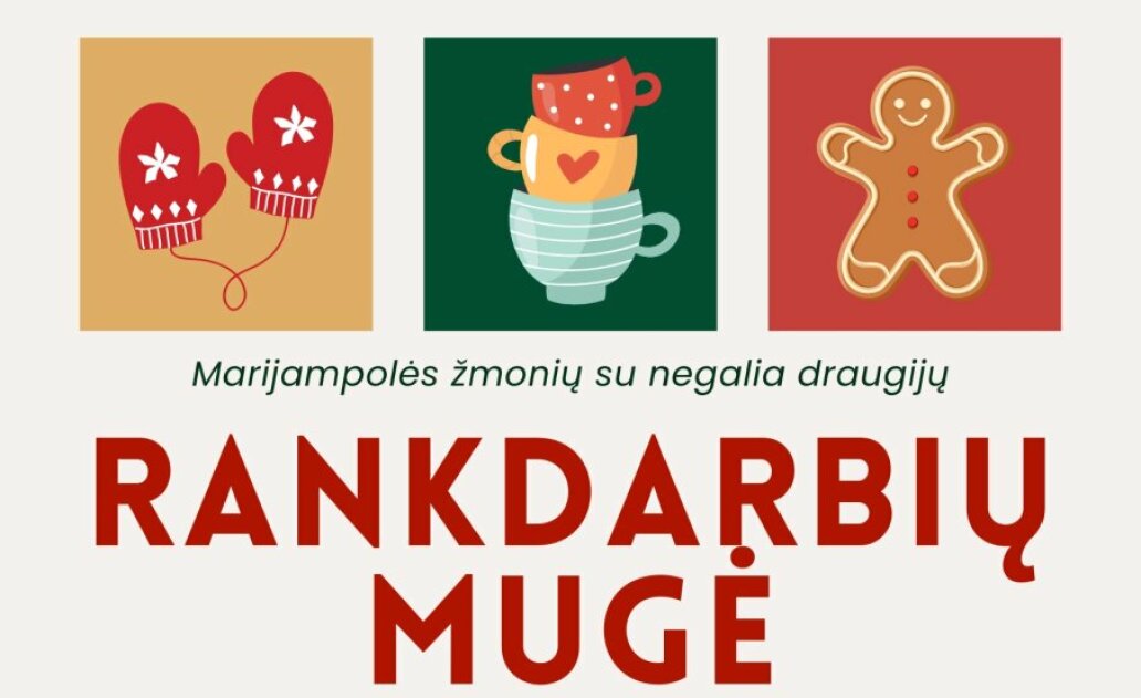 Kviečiame į rankdarbių mugę