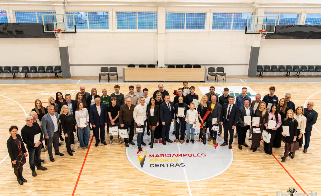 Marijampolėje pagerbti pasaulio, Europos ir Baltijos šalių čempionatų prizininkai