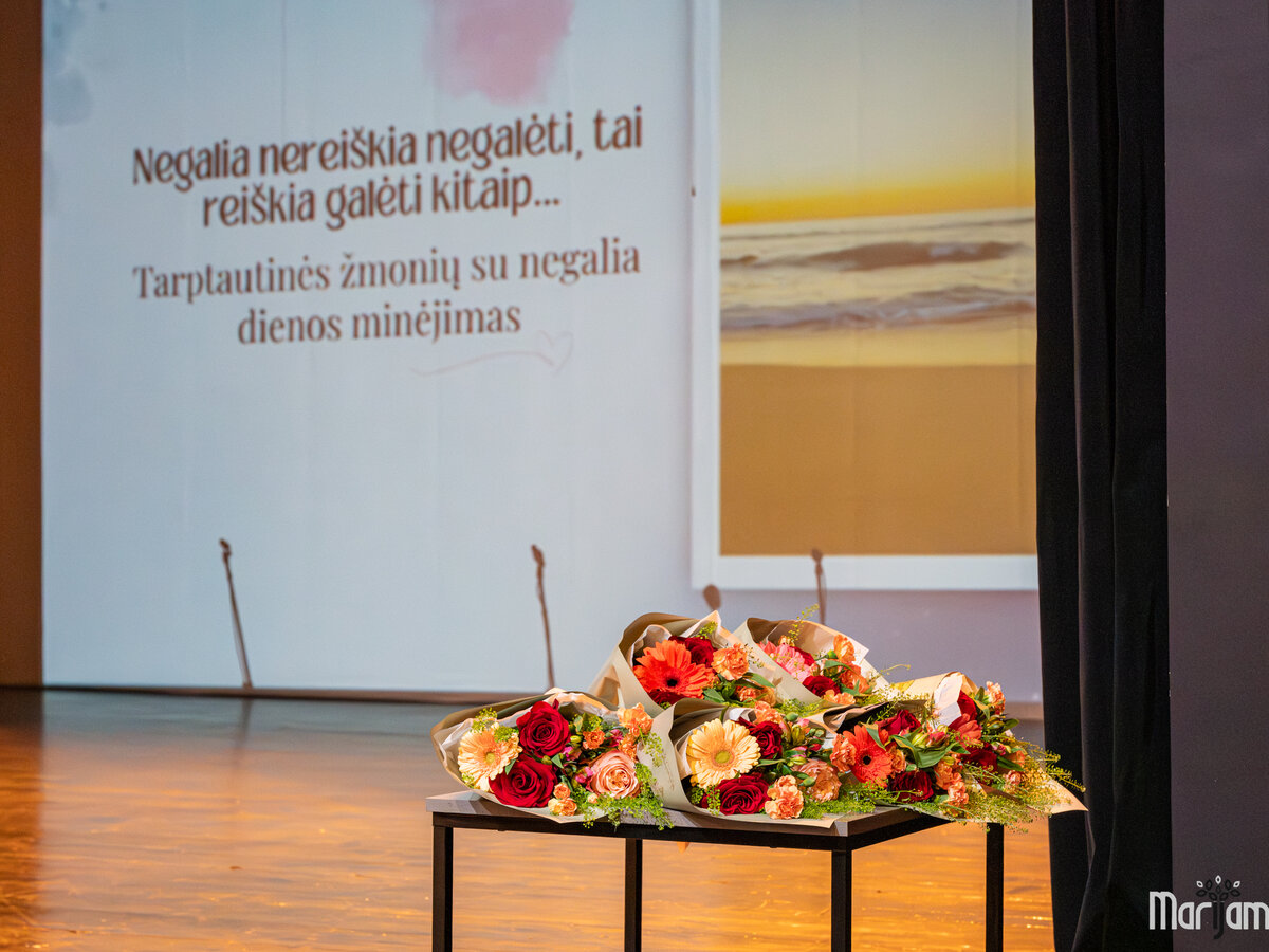 Bendruomenės šviesos popietė Marijampolėje: jautrus žmonių su negalia dienos minėjimas