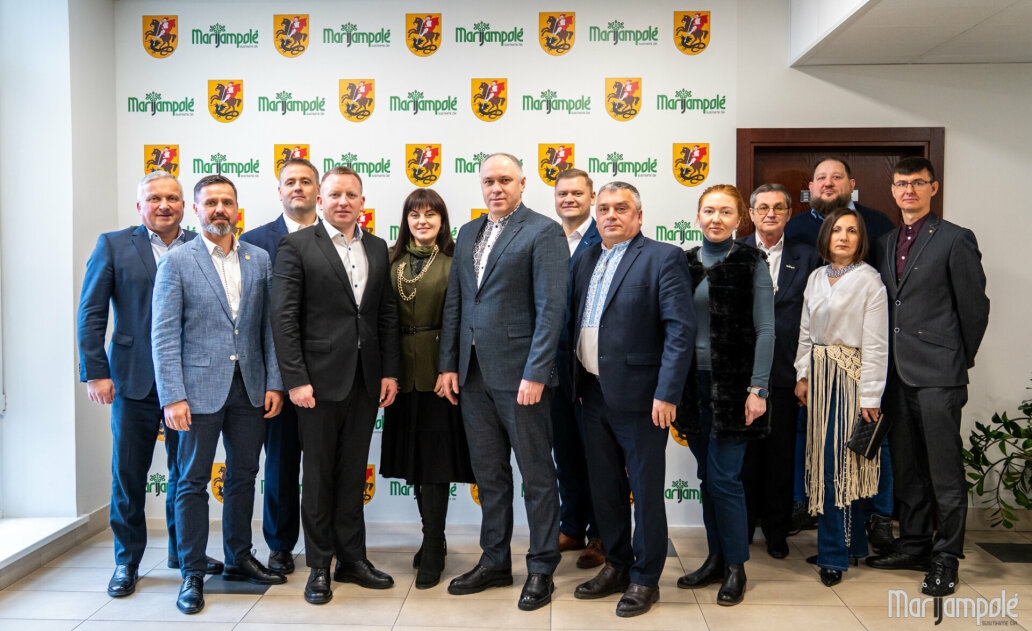 Šeptyckio delegacijos vizitas Marijampolėje: draugystė, grįsta solidarumu