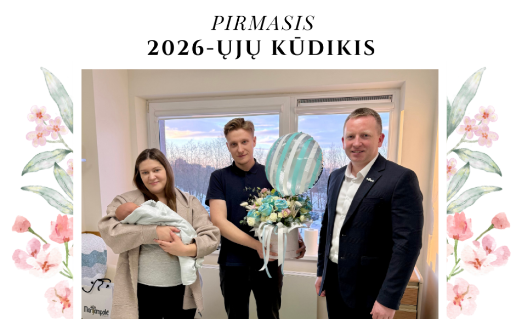 Marijampolė 2026-uosius pasitiko su ypatinga dovana 
