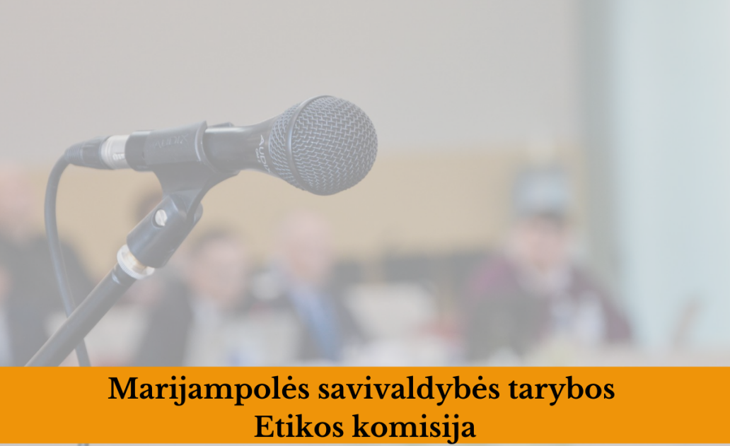 2026-01-21 Marijampolės savivaldybės tarybos Etikos komisijos posėdis