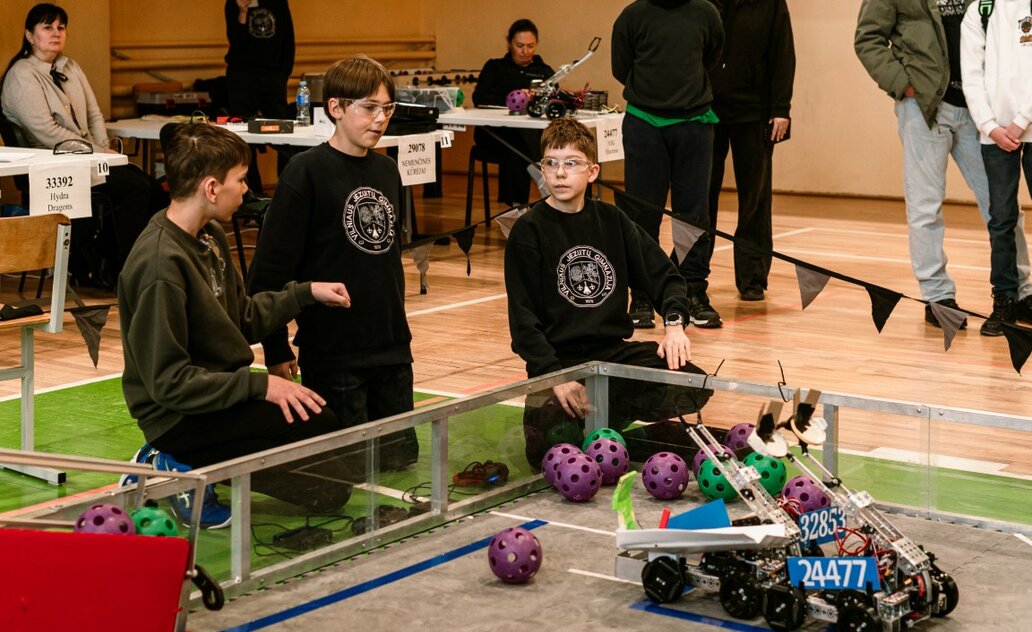 Marijampolė stiprėja kaip robotikos ir technologijų miestas