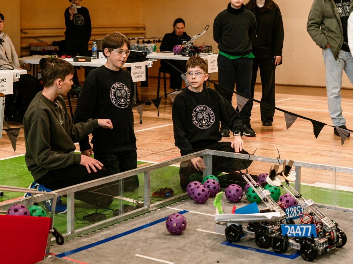 Marijampolė stiprėja kaip robotikos ir technologijų miestas