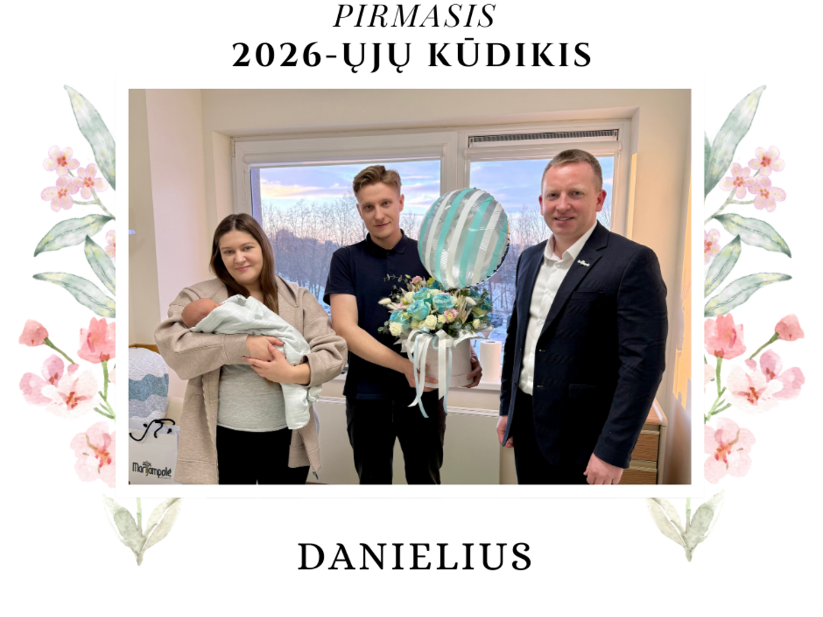 Marijampolė 2026-uosius pasitiko su ypatinga dovana 