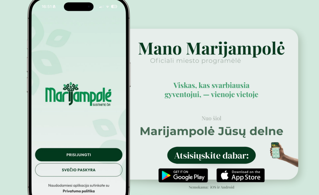 Marijampolė – tavo delne? Taip!