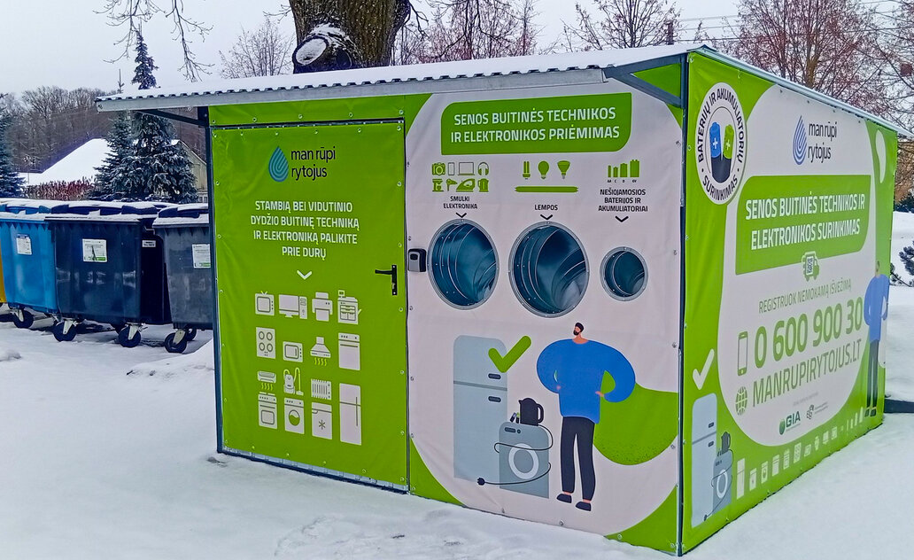 Liudvinavo ir Sasnavos gyventojams – patogesnės galimybės atsakingai atsikratyti elektronikos...