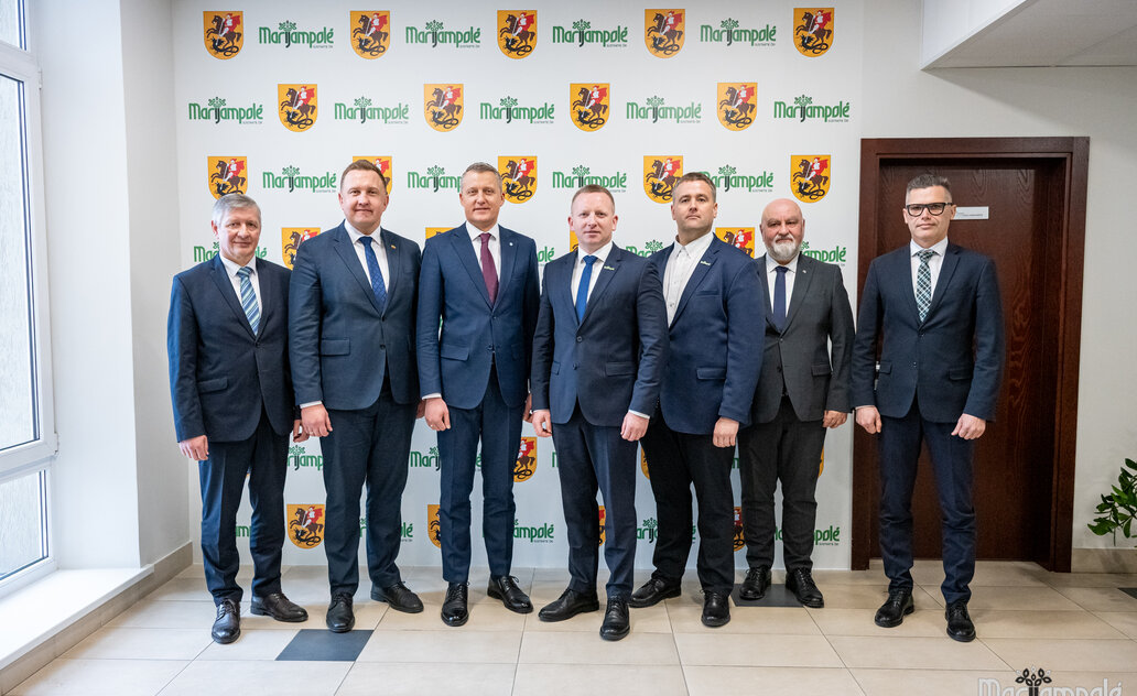 Energetikos ministro vizitas Marijampolėje: dėmesys savivaldybei aktualiems klausimams