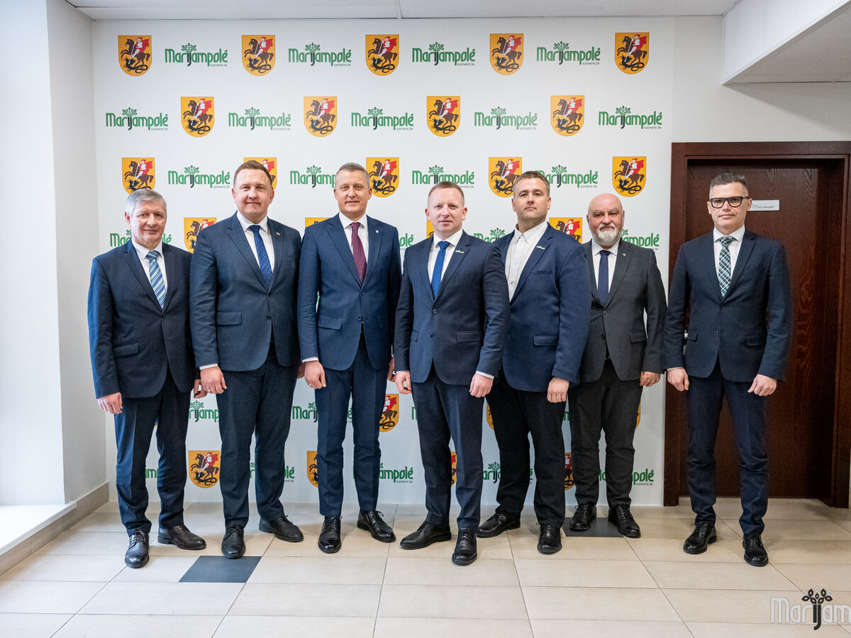 Energetikos ministro vizitas Marijampolėje: dėmesys savivaldybei aktualiems klausimams
