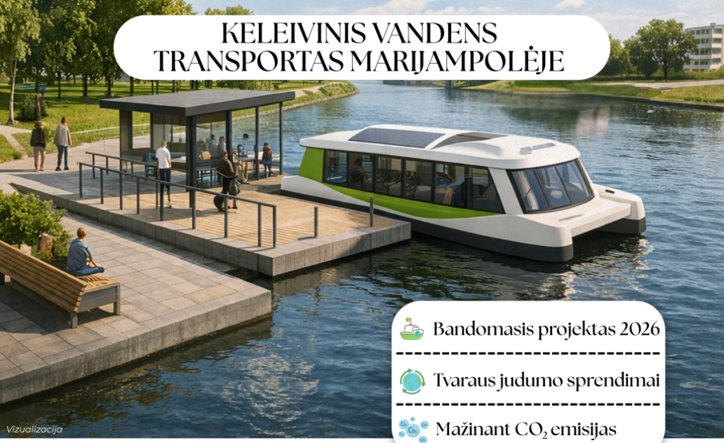 Marijampolė ruošia kai ką, kas gali pakeisti miesto ritmą...