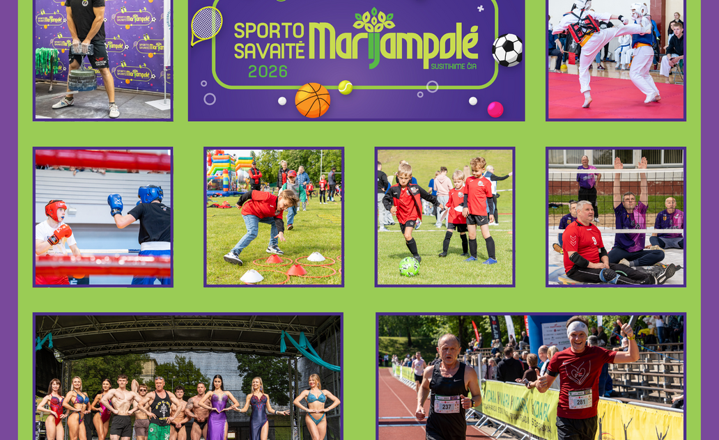 Tapkite SPORTO SAVAITĖS 2026 dalimi – organizuokite savo veiklą!