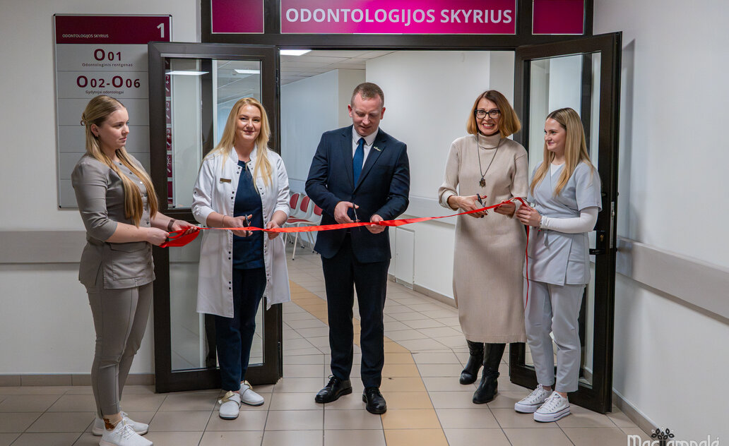 Marijampolėje atnaujinti PSPC skyriai atveria naujas galimybes kokybiškesnei sveikatos priežiūrai