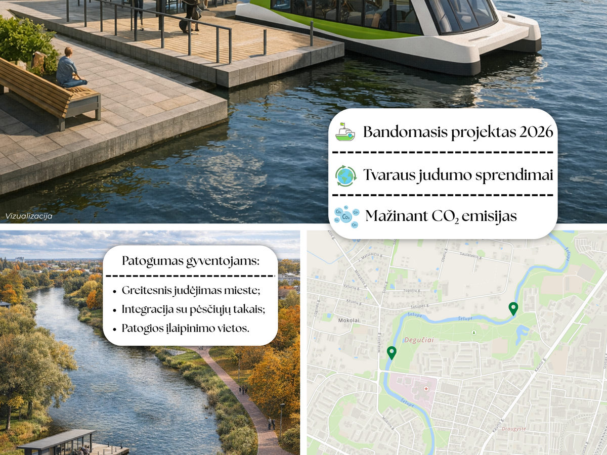 Marijampolė ruošia kai ką, kas gali pakeisti miesto ritmą...