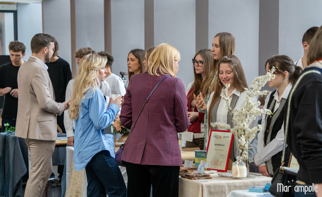 Jubiliejinė eXpo Marijampolėje: jaunasis verslumas įgauna pagreitį