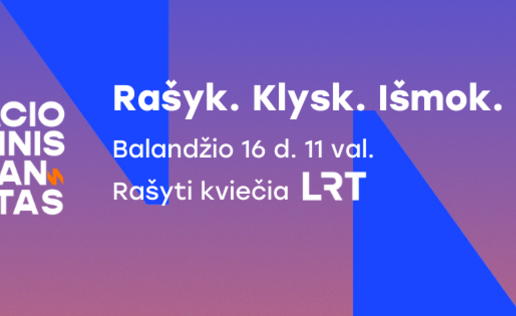 Kviečiame rašyti Nacionalinį diktantą