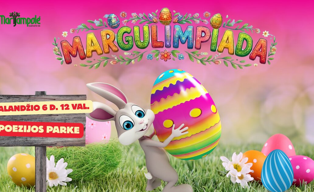Kviečiame į smagiausią Velykų nuotykį – MARGULIMPIADĄ! 