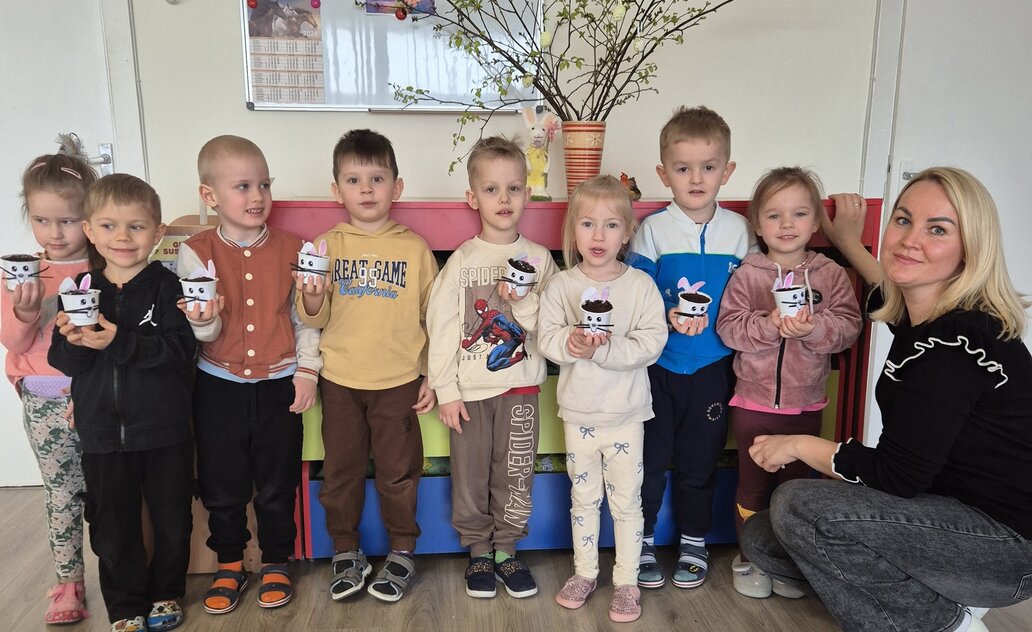 Velykinės akimirkos iš Marijampolės darželių