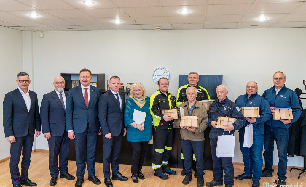 Energetikų dienos proga – padėka už patikimą šilumos tiekimą ir atsakingą kasdienį darbą