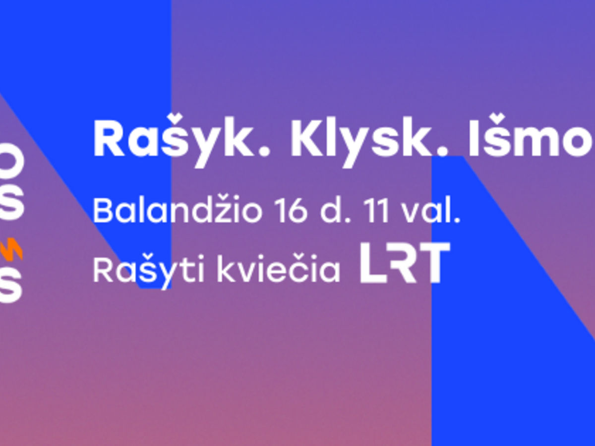 Kviečiame rašyti Nacionalinį diktantą