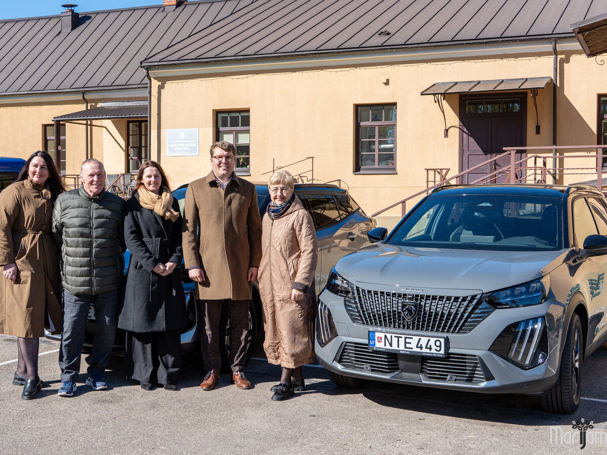 Marijampolės socialinės pagalbos centras atnaujino automobilių parką – stiprinamas paslaugų...